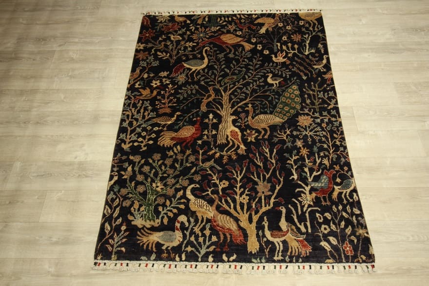 Ziegler Orientteppich 202x151 cm – Antiklook, Handgeknüpft