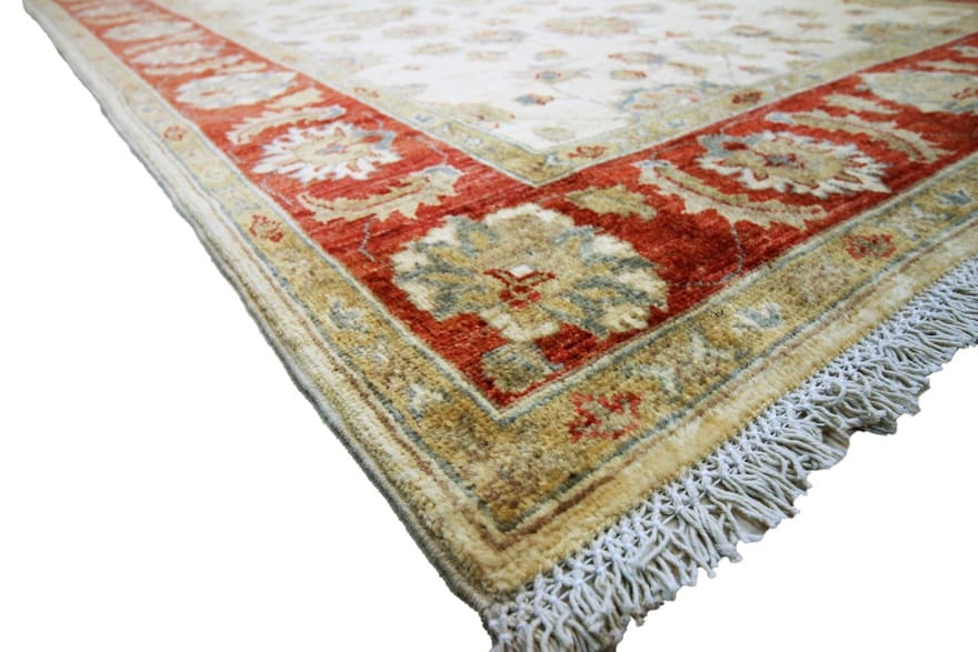 Ziegler Orientteppich 212x145 cm, antik, handgeknüpft
