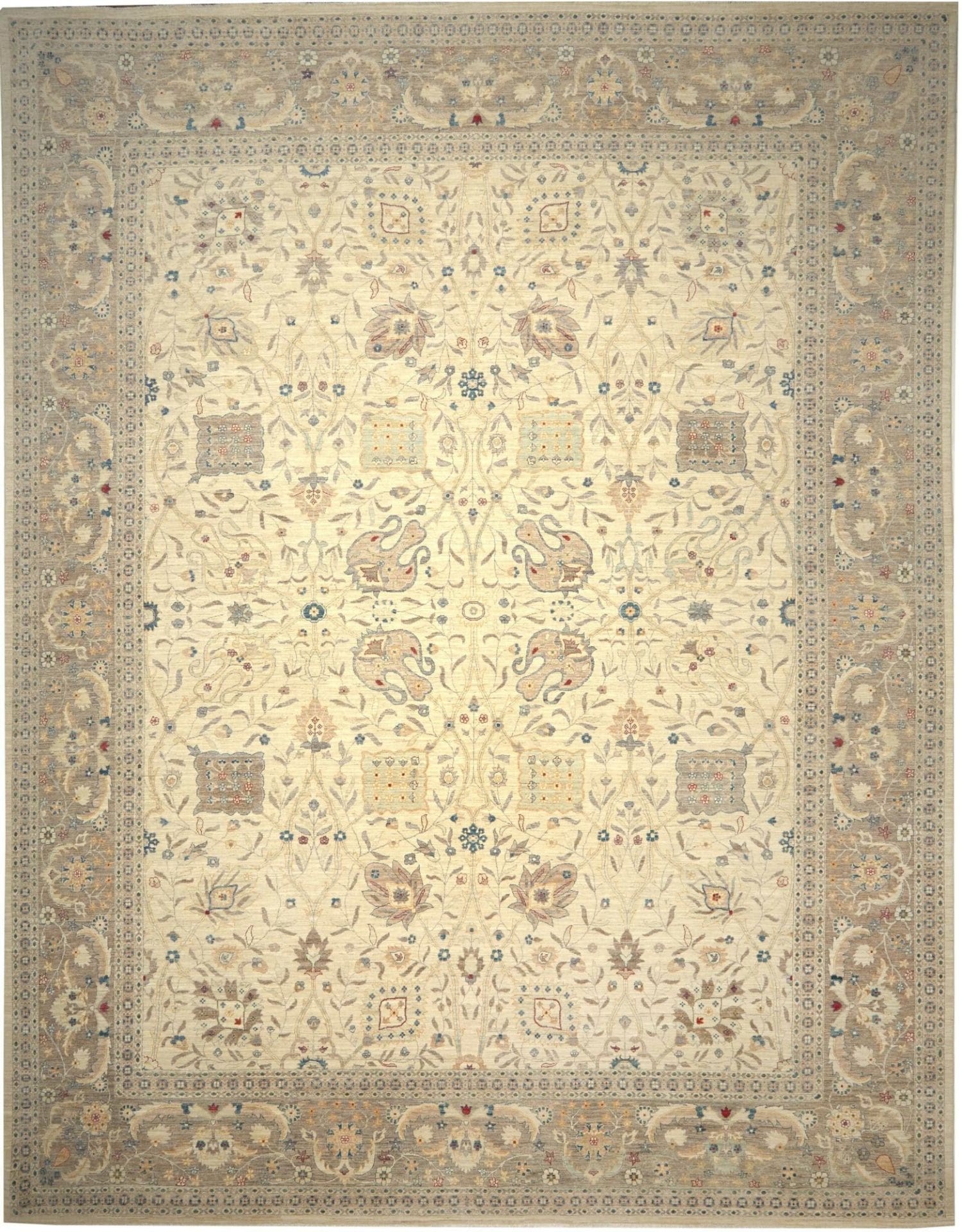 Ziegler Farahan Orientteppich 358 x 460cm, Schurwolle, handgeknüpft