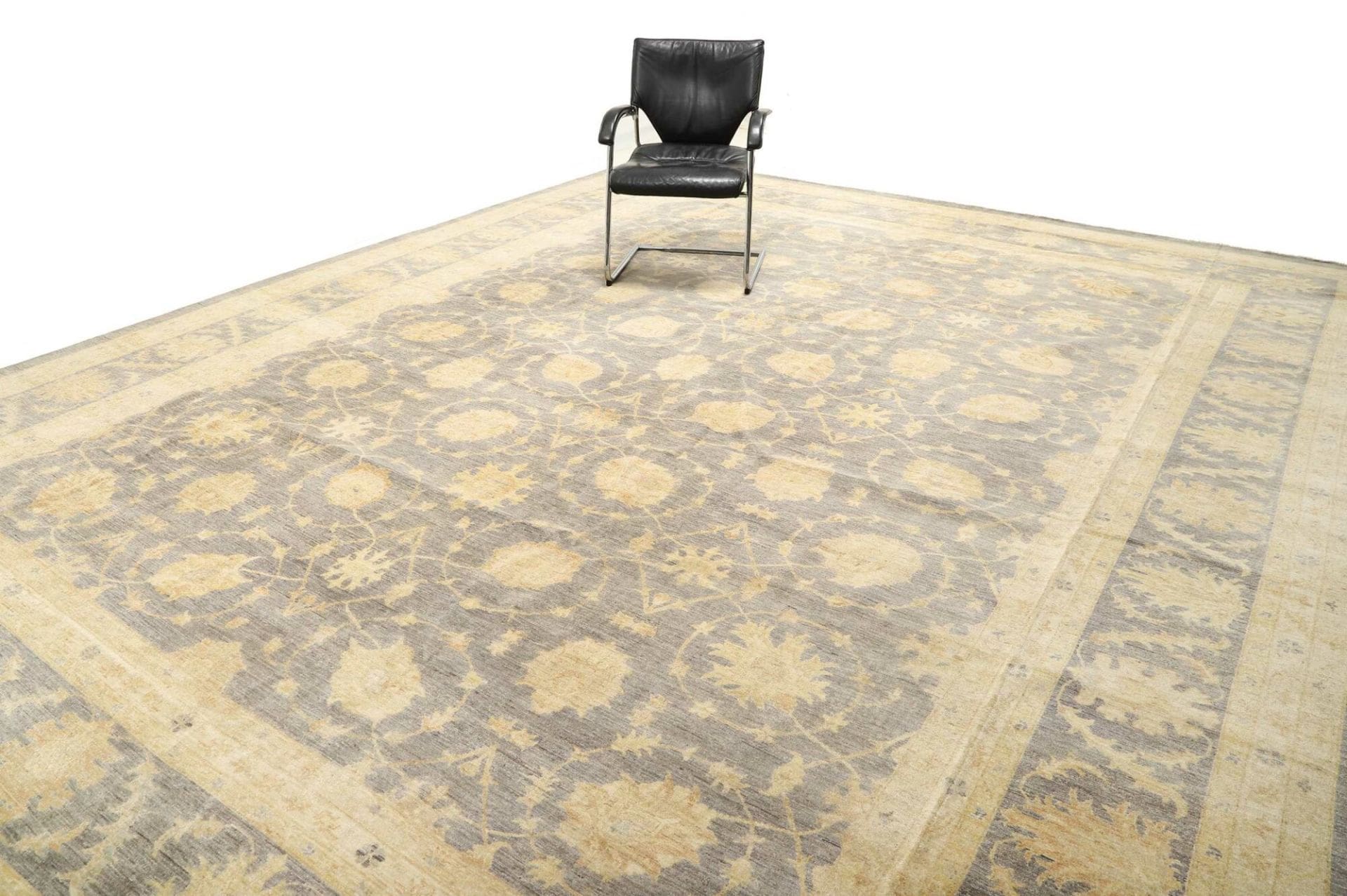 Ziegler Teppich 416 x 503cm, Schurwolle, handgeknüpft, Orientteppich