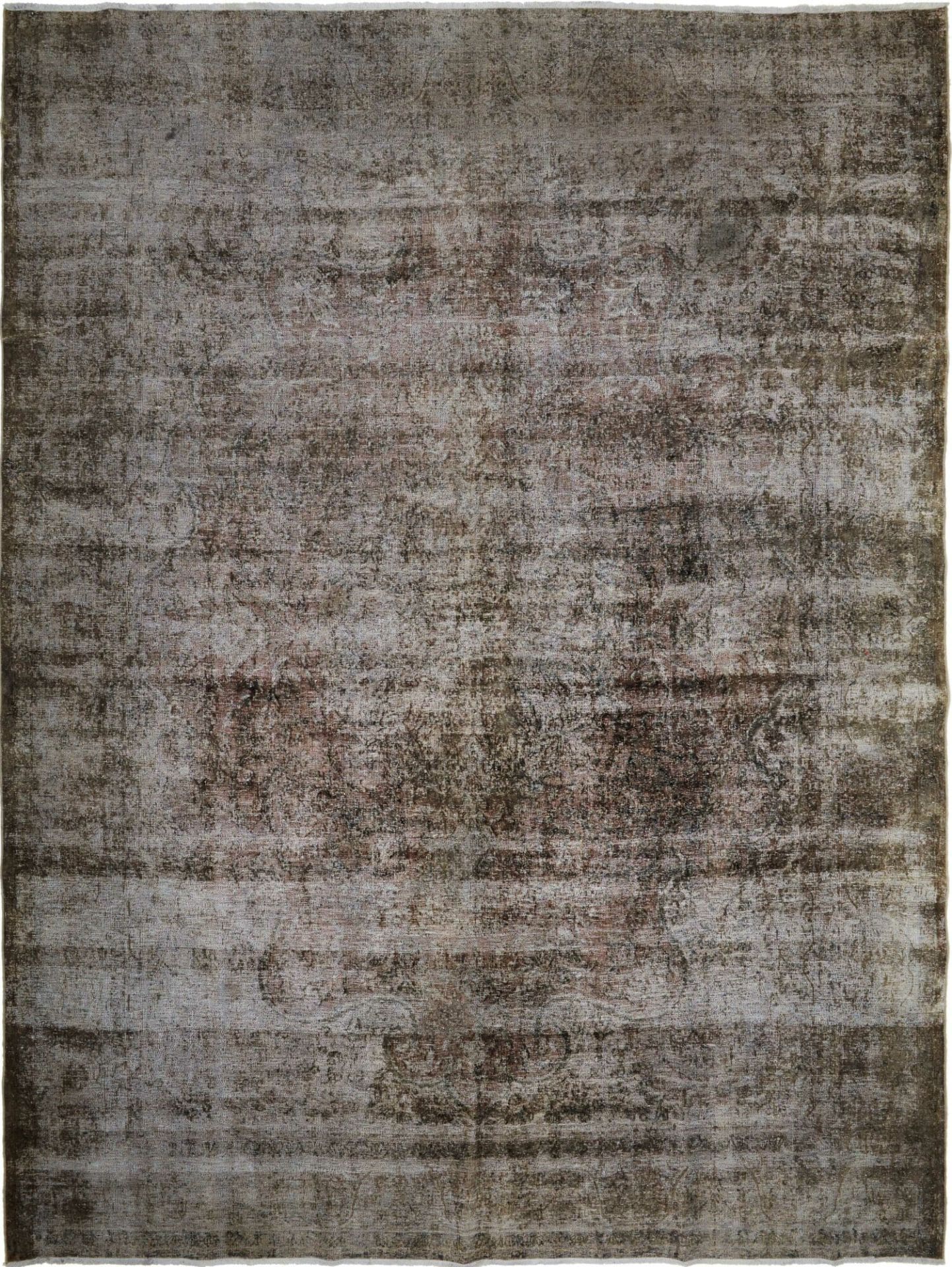 Vintage Orientteppich 298 x 390 cm, handgeknüpft aus Schurwolle