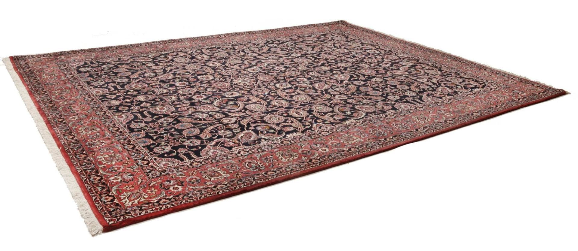 Bidjar Teppich 308 x 399cm, Schurwolle, handgeknüpft, Perserteppich