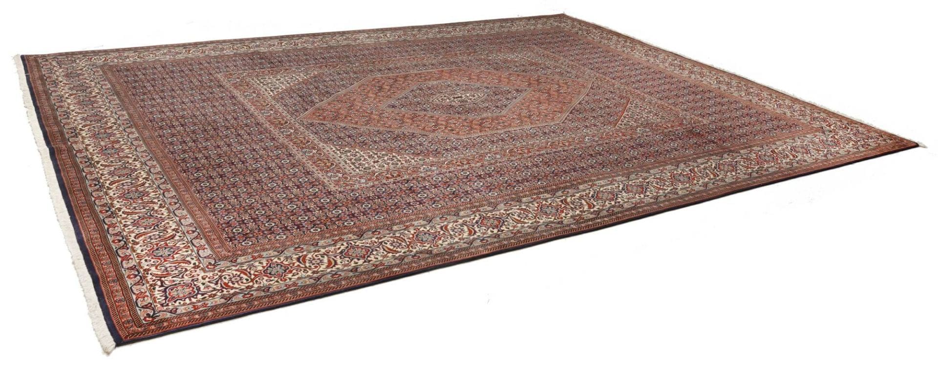 Bidjar Teppich 297 x 395 cm – Handgeknüpft, Schurwolle, Perserteppich