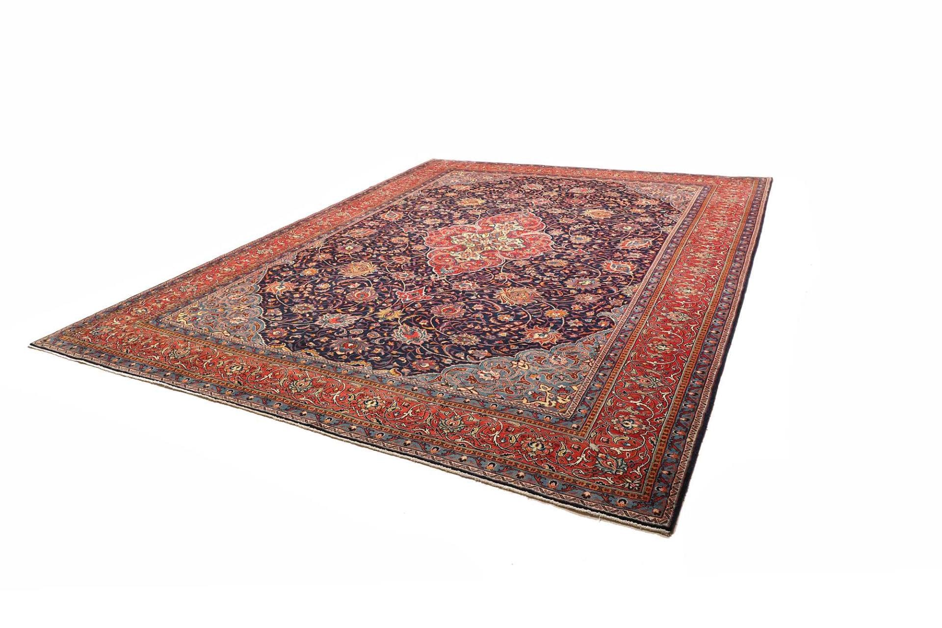 Orientteppich Sarough Farahan 303 x 390cm – Schurwolle, handgeknüpft H1
