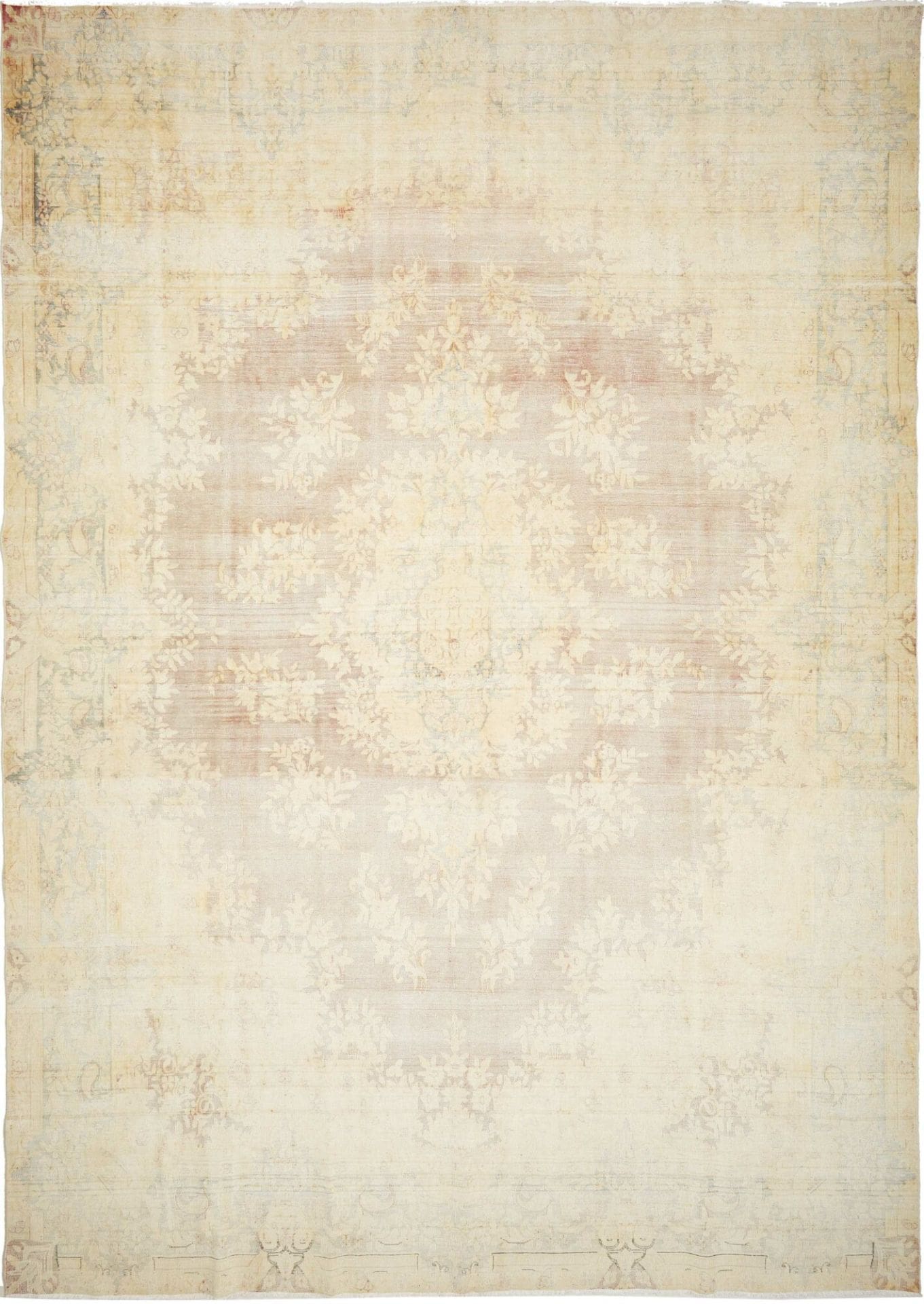 Vintage Perserteppich 297 x 416cm, Schurwolle, handgeknüpft