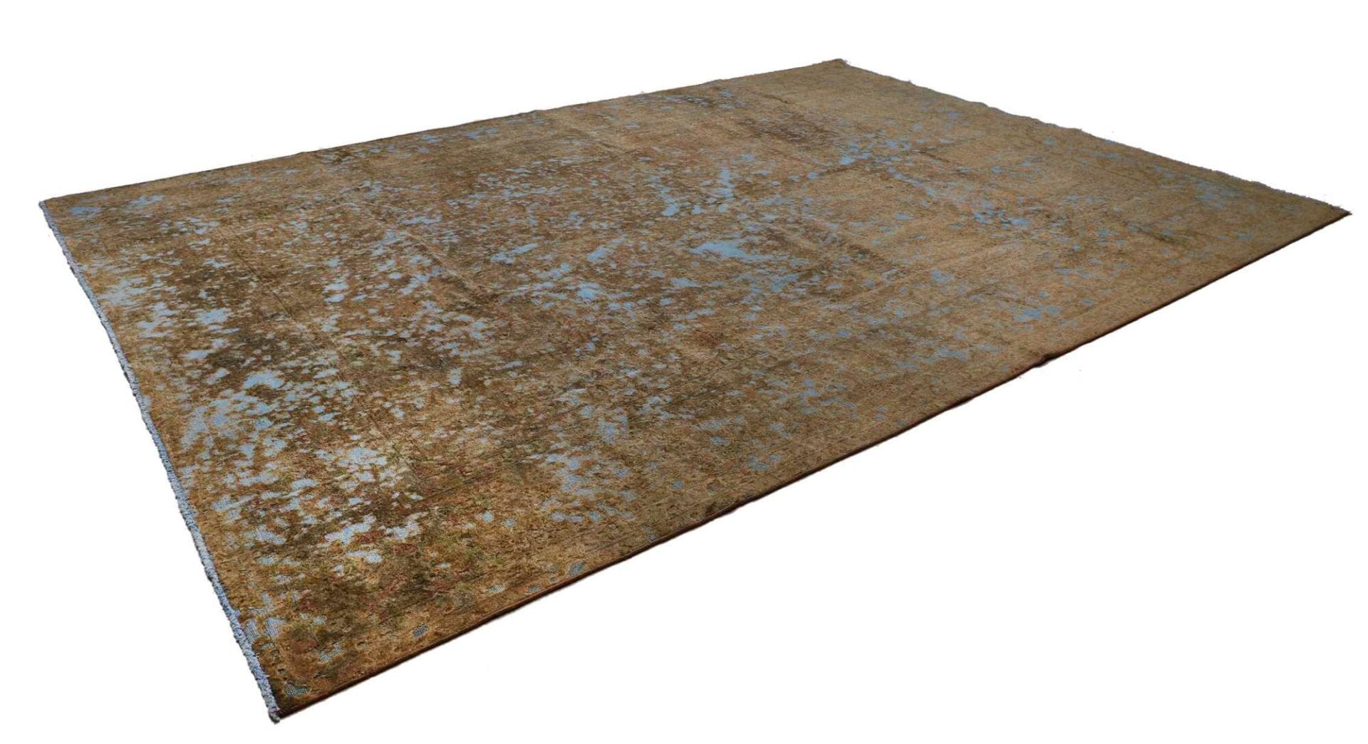 Vintage Orientteppich 287 x 405 cm, handgeknüpft, Schurwolle