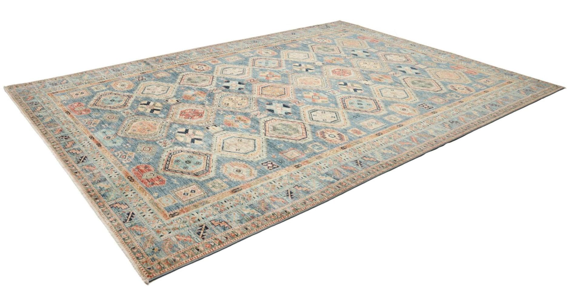 Kazak Teppich 282 x 379 cm, Schurwolle, handgeknüpft, Orientteppich