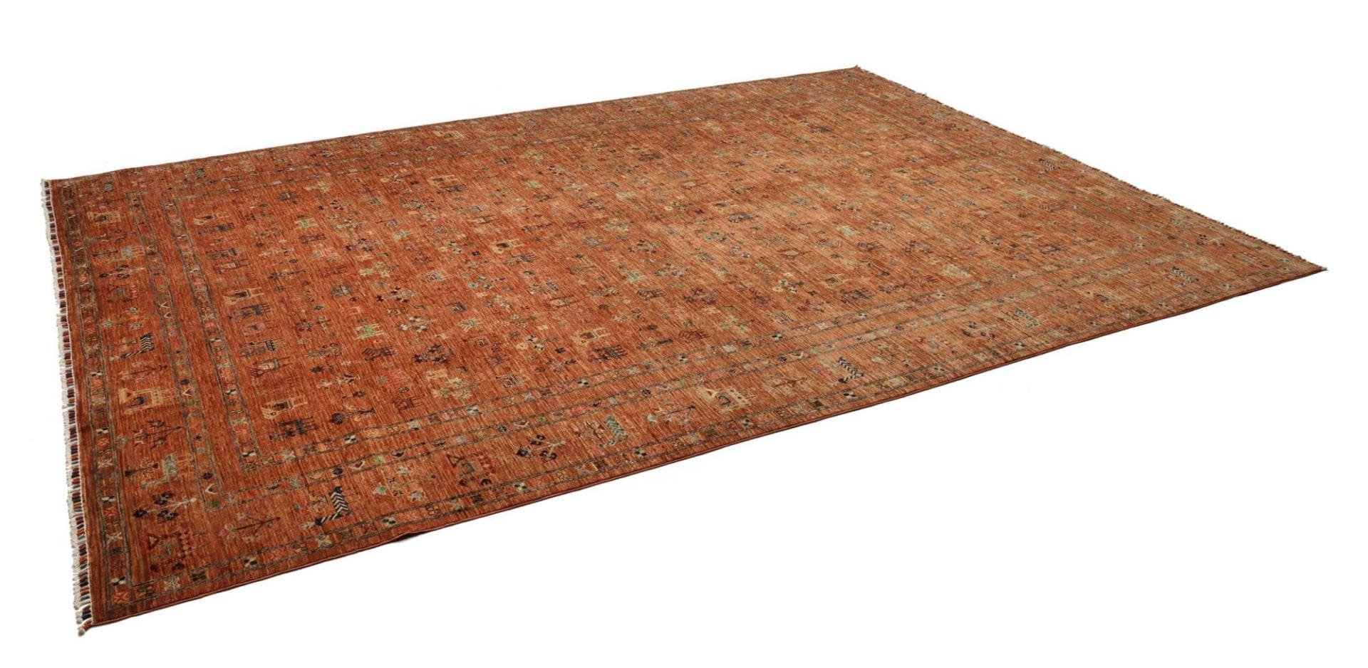 Orientteppich Samarkand 308 x 424 cm – Handgeknüpft, Schurwolle