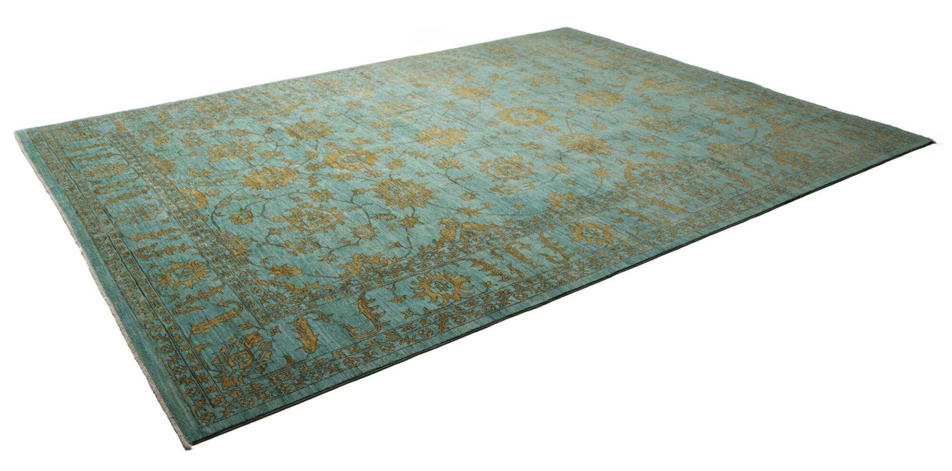 Ziegler Orientteppich 288 x 390cm aus Schurwolle, handgeknüpft