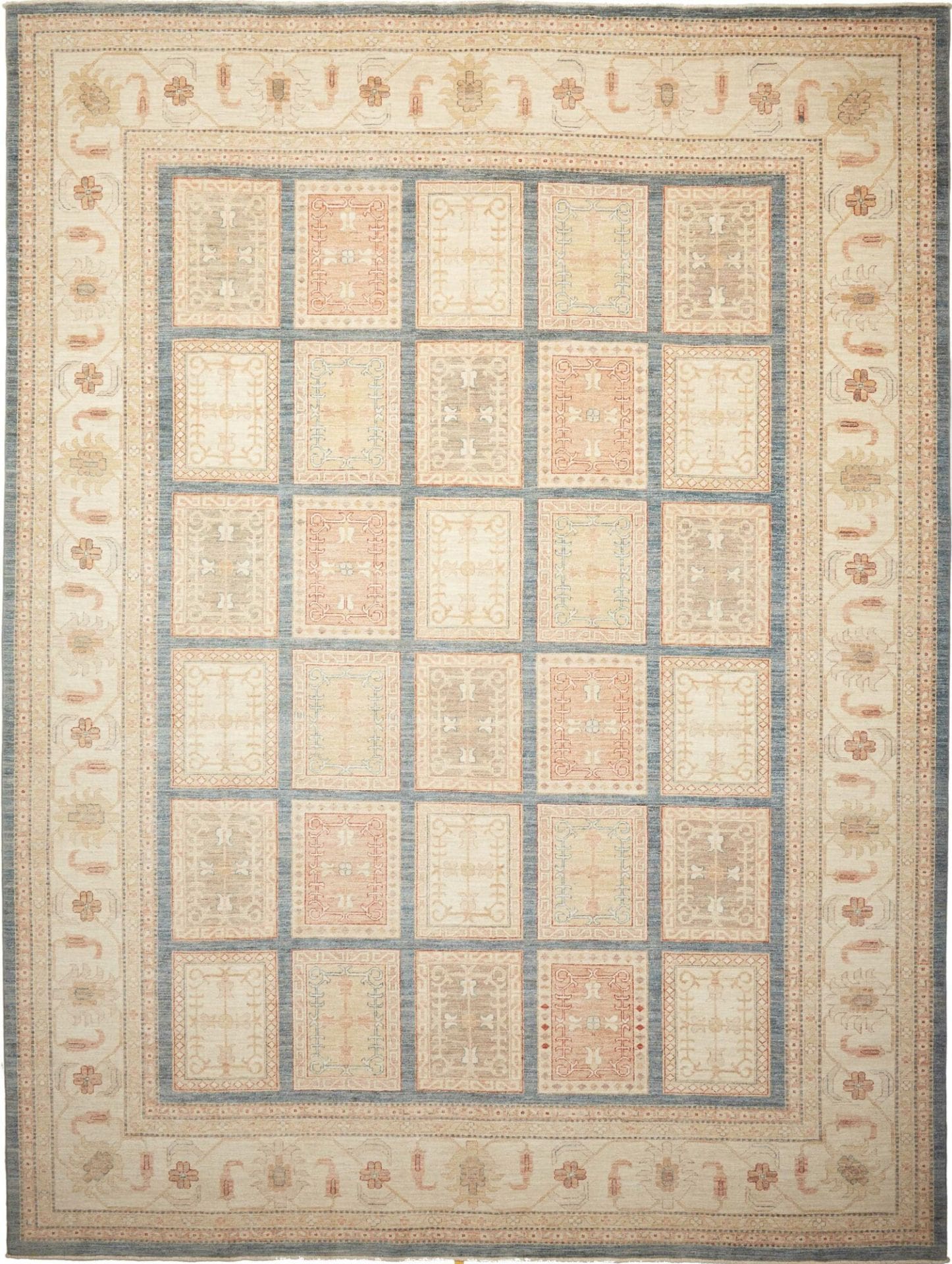 Bachtiar Teppich 305 x 392cm, Schurwolle, handgeknüpft, Orientteppich