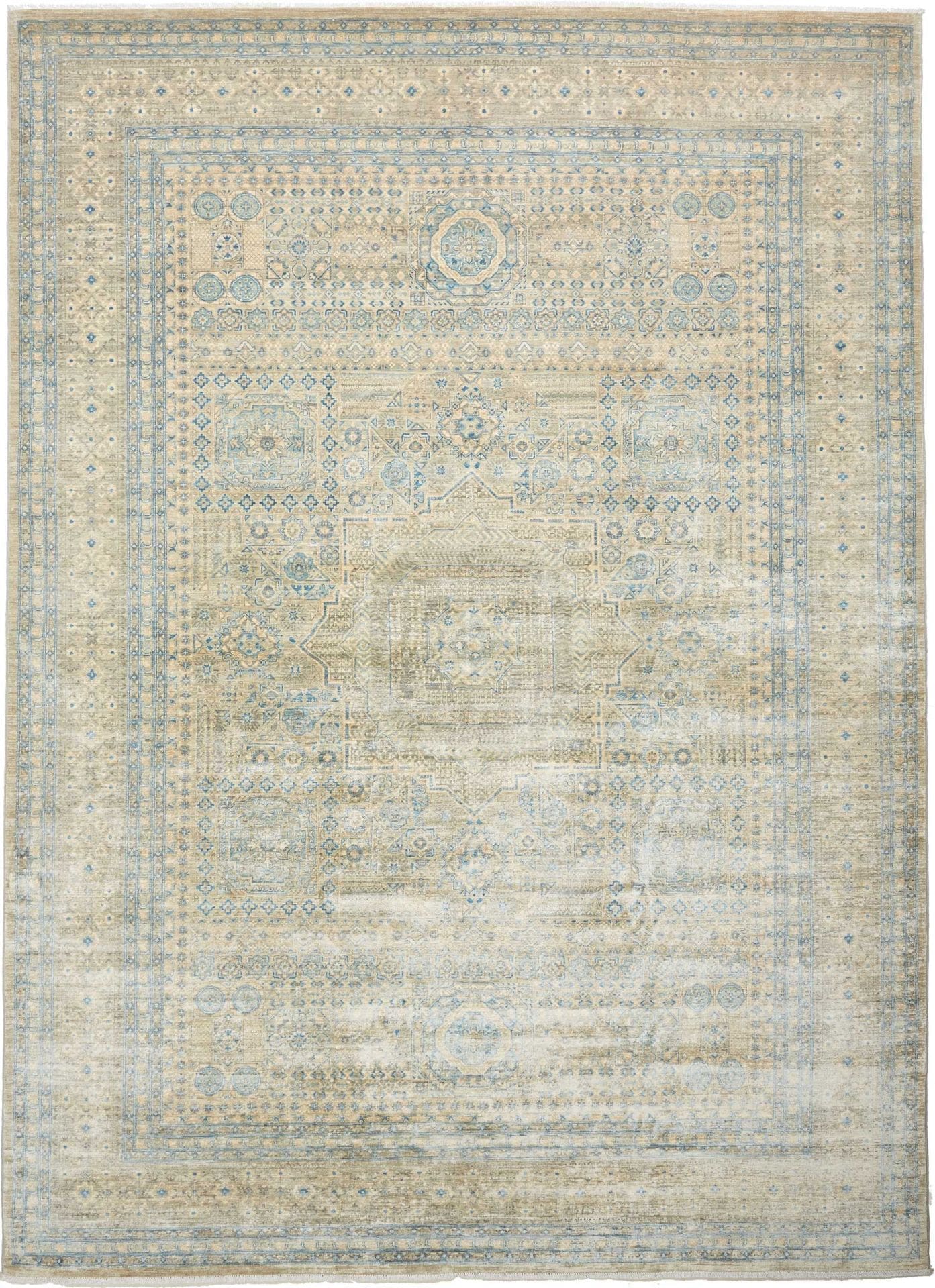 Mamluk Teppich 250 x 341cm, handgeknüpft, Schurwolle, Orientteppich