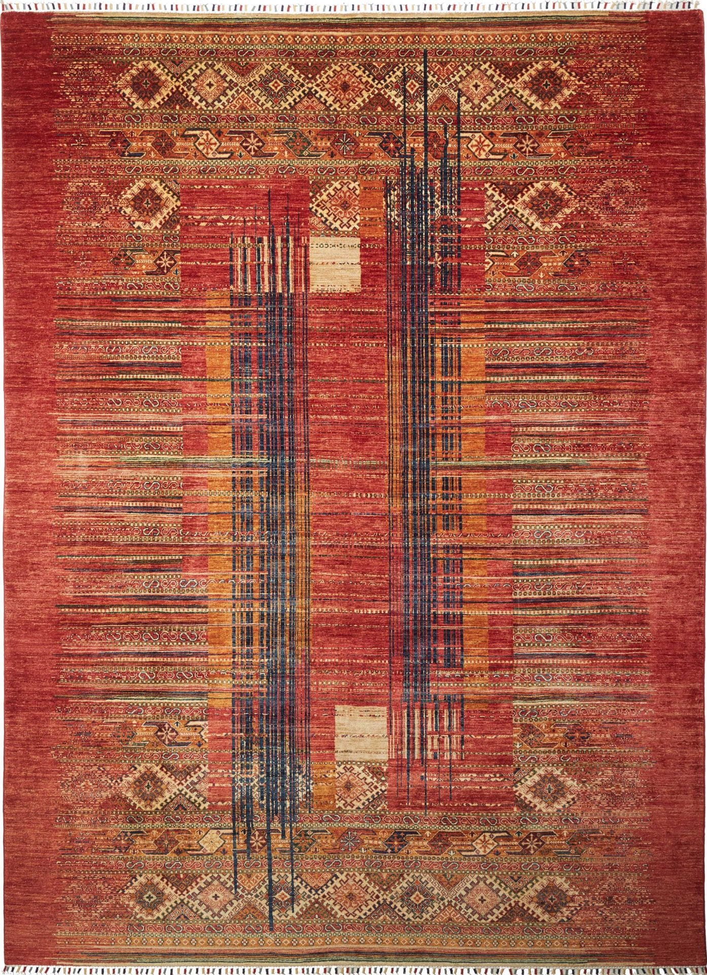 Gabbeh fine 269 x 360cm – Weich, handgeknüpft, Orientteppich
