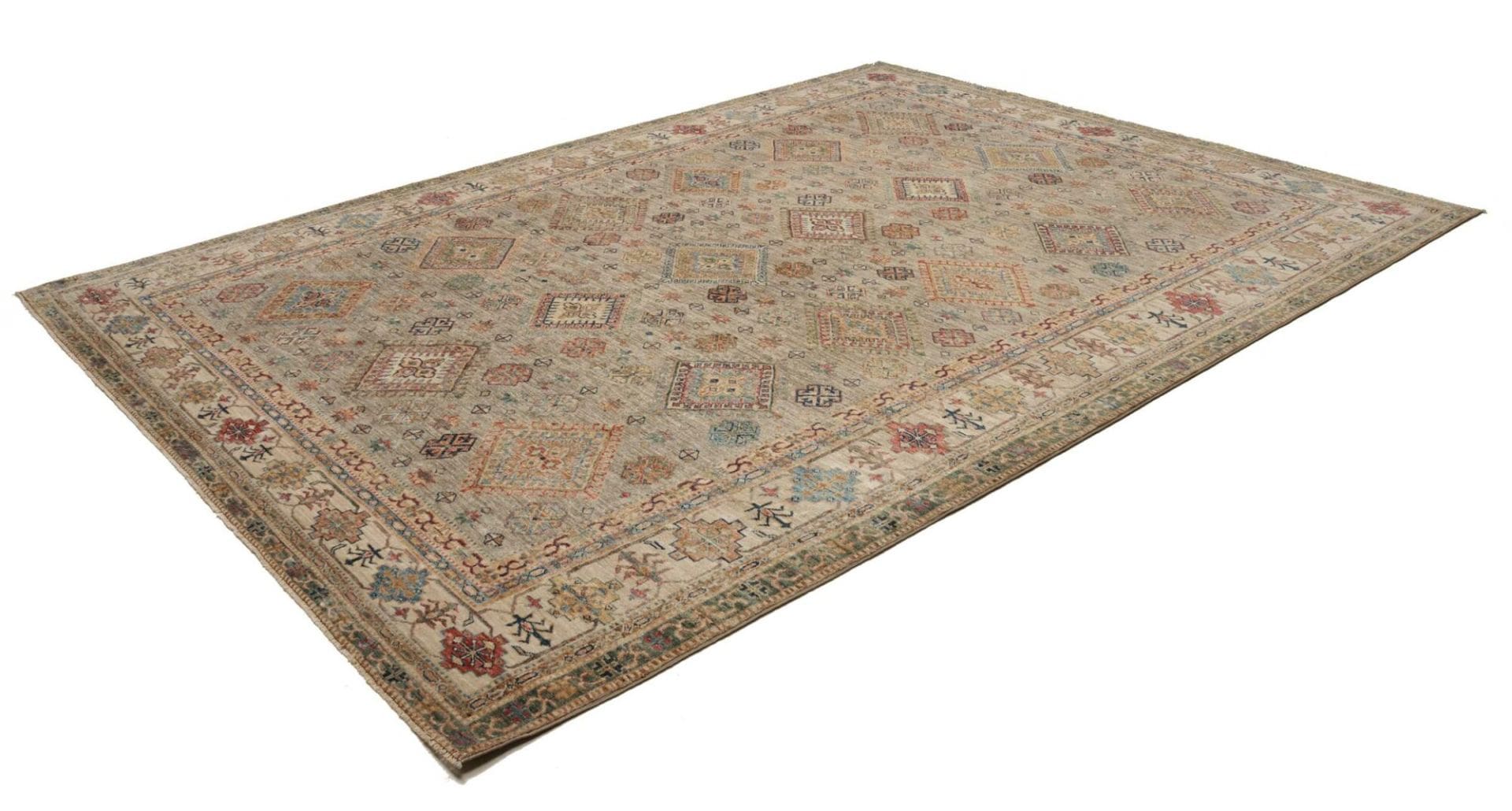 Kazak Orientteppich 253 x 333 cm – Handgeknüpft, Schurwolle