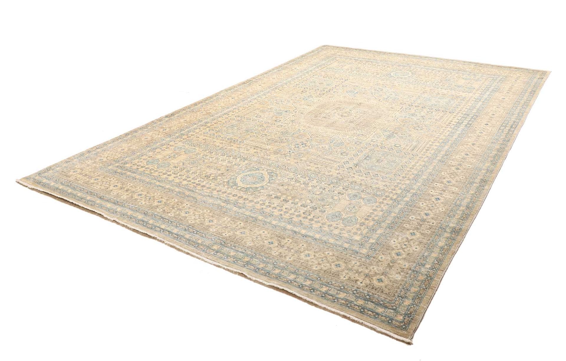 Mamluk Teppich 250 x 341cm, handgeknüpft, Schurwolle, Orientteppich