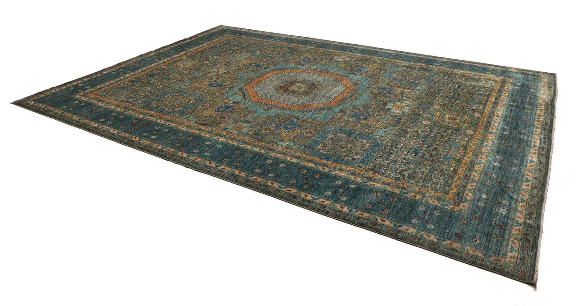 Mamluk Orientteppich 273 x 372 cm - Handgeknüpft aus Wolle