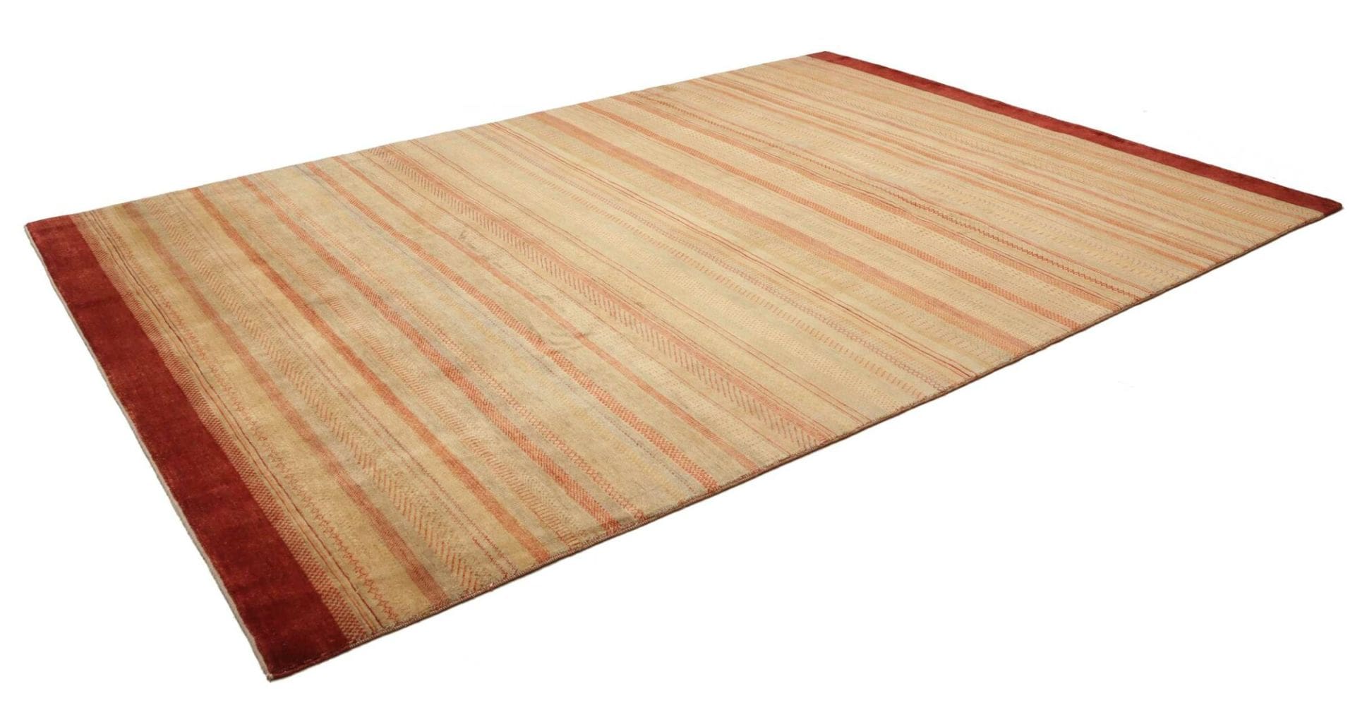 Loribaft Orientteppich 254 x 341 cm aus Schurwolle, handgeknüpft