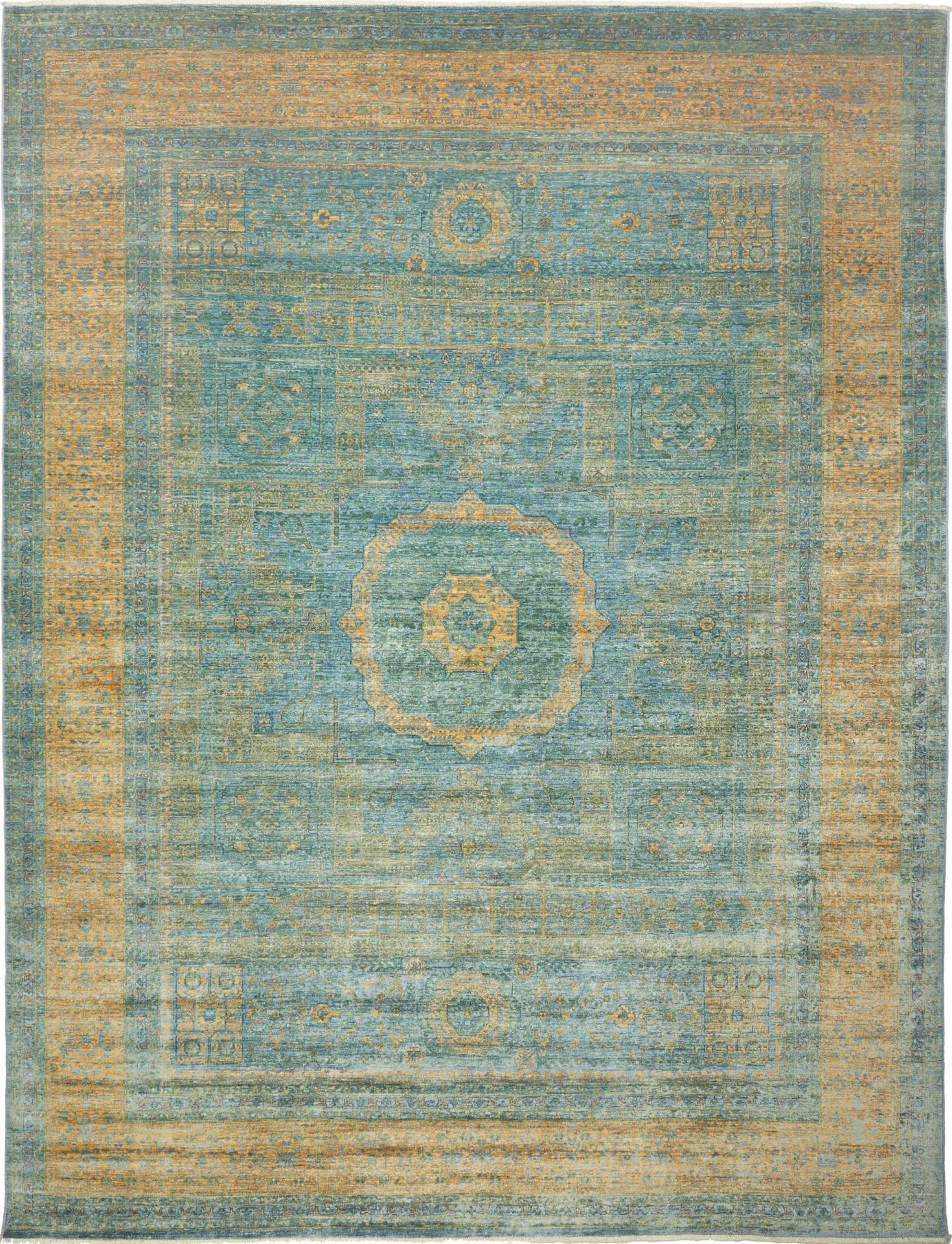Mamluk Orientteppich 276 x 352cm, handgeknüpft aus Schurwolle