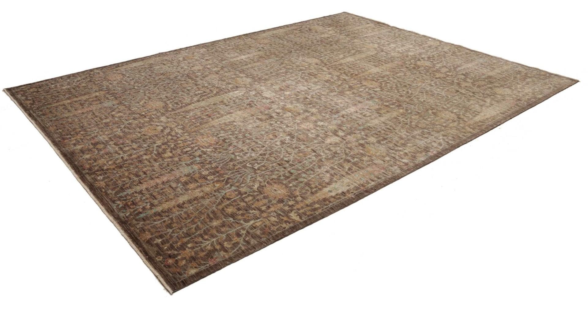 Samarkand Orientteppich 254 x 335 cm, Schurwolle, handgeknüpft