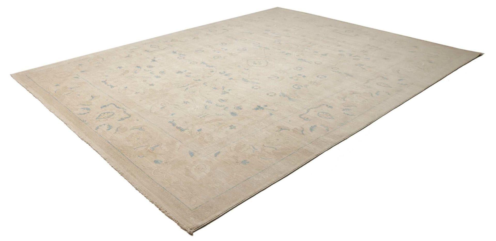 Ziegler Teppich 277 x 353 cm, Schurwolle, handgeknüpft, Orientteppich