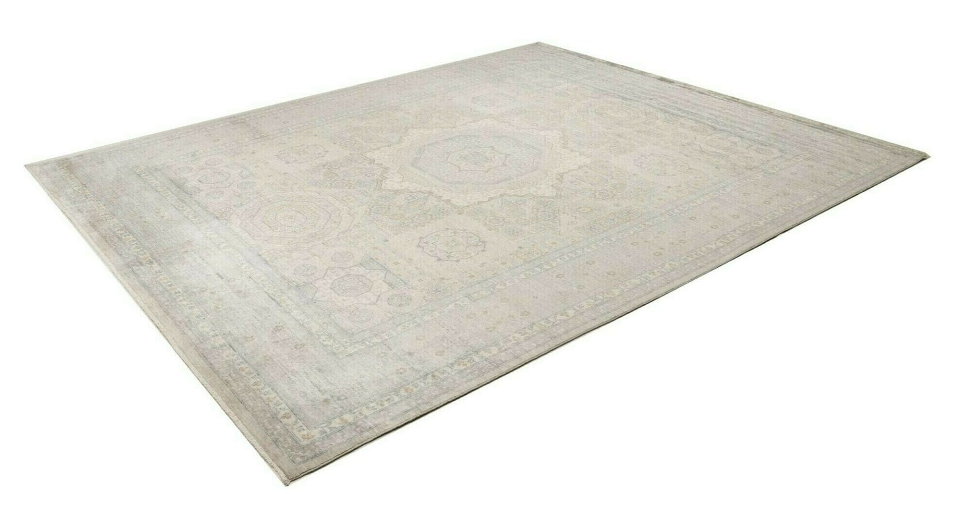 Mamluk Orientteppich 251 x 344 cm, Seide, handgeknüpft