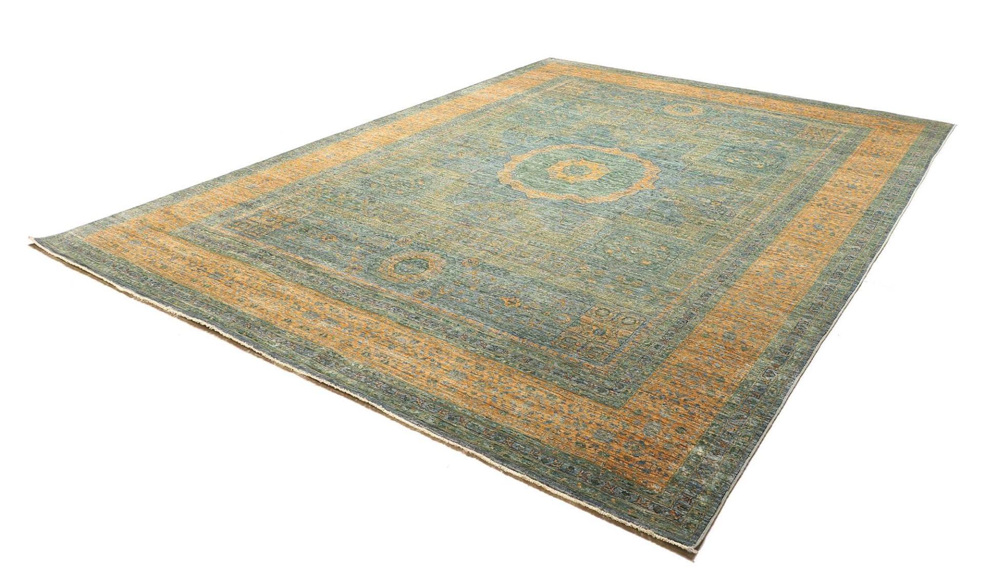 Mamluk Orientteppich 276 x 352cm, handgeknüpft aus Schurwolle