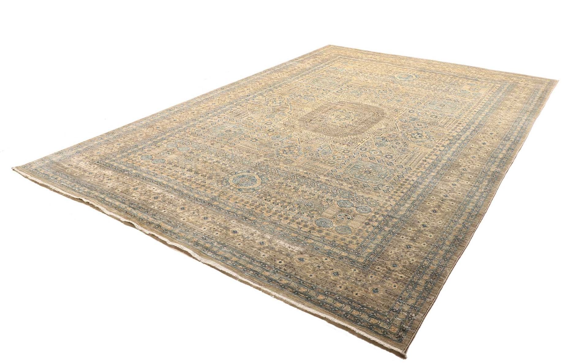 Mamluk Teppich 251 x 343 cm, hohe Qualität, handgeknüpft, Orientteppich