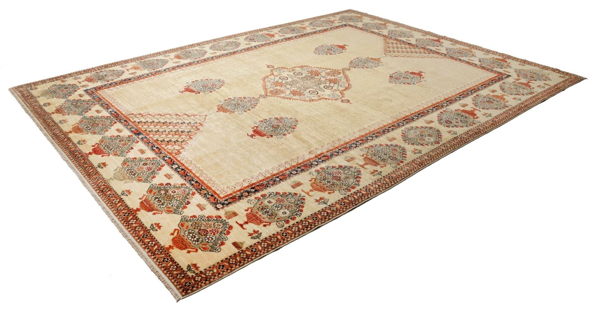 Kazak Orientteppich 276 x 362 cm - Handgeknüpft, Schurwolle