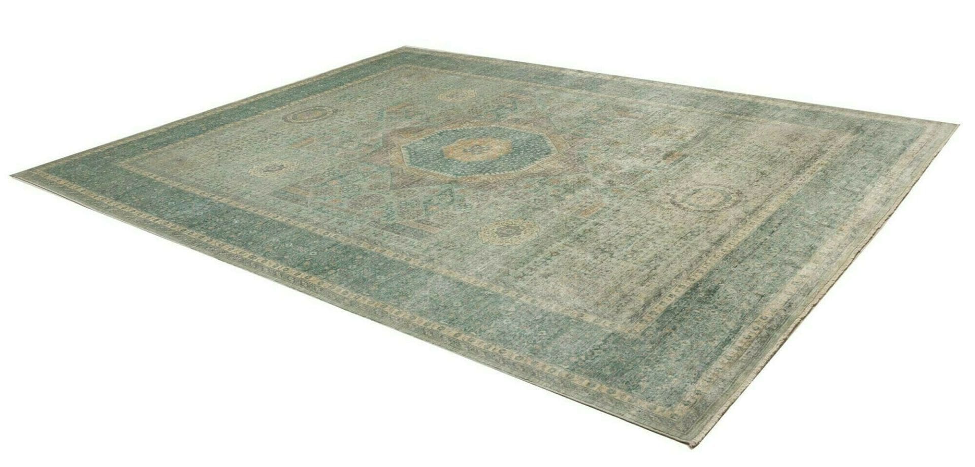 Mamluk Orientteppich 272 x 348 cm – handgeknüpft, Seide, hohe Qualität