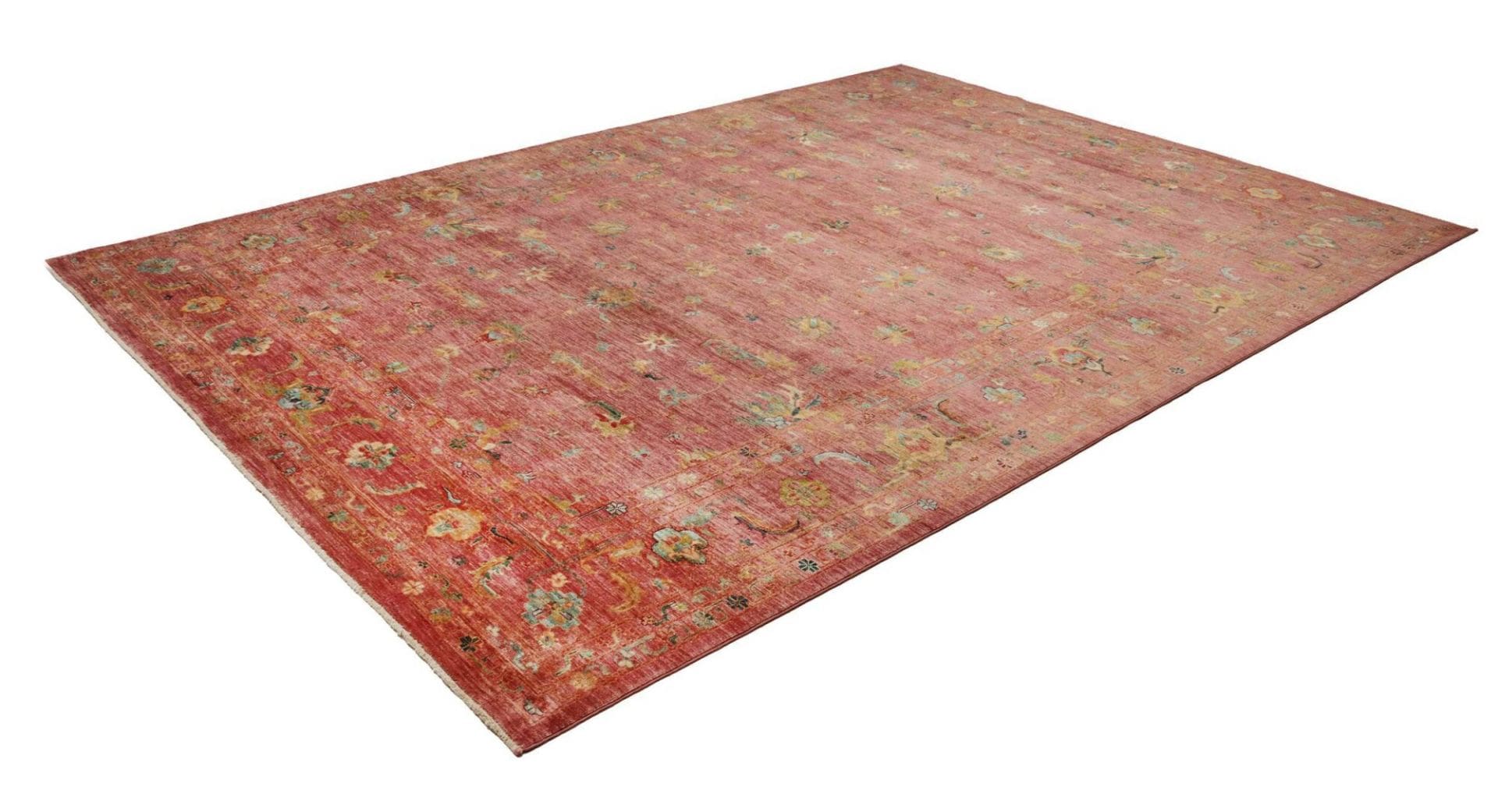 Ziegler Teppich 247 x 339cm aus Schurwolle, handgeknüpft, Orientteppich