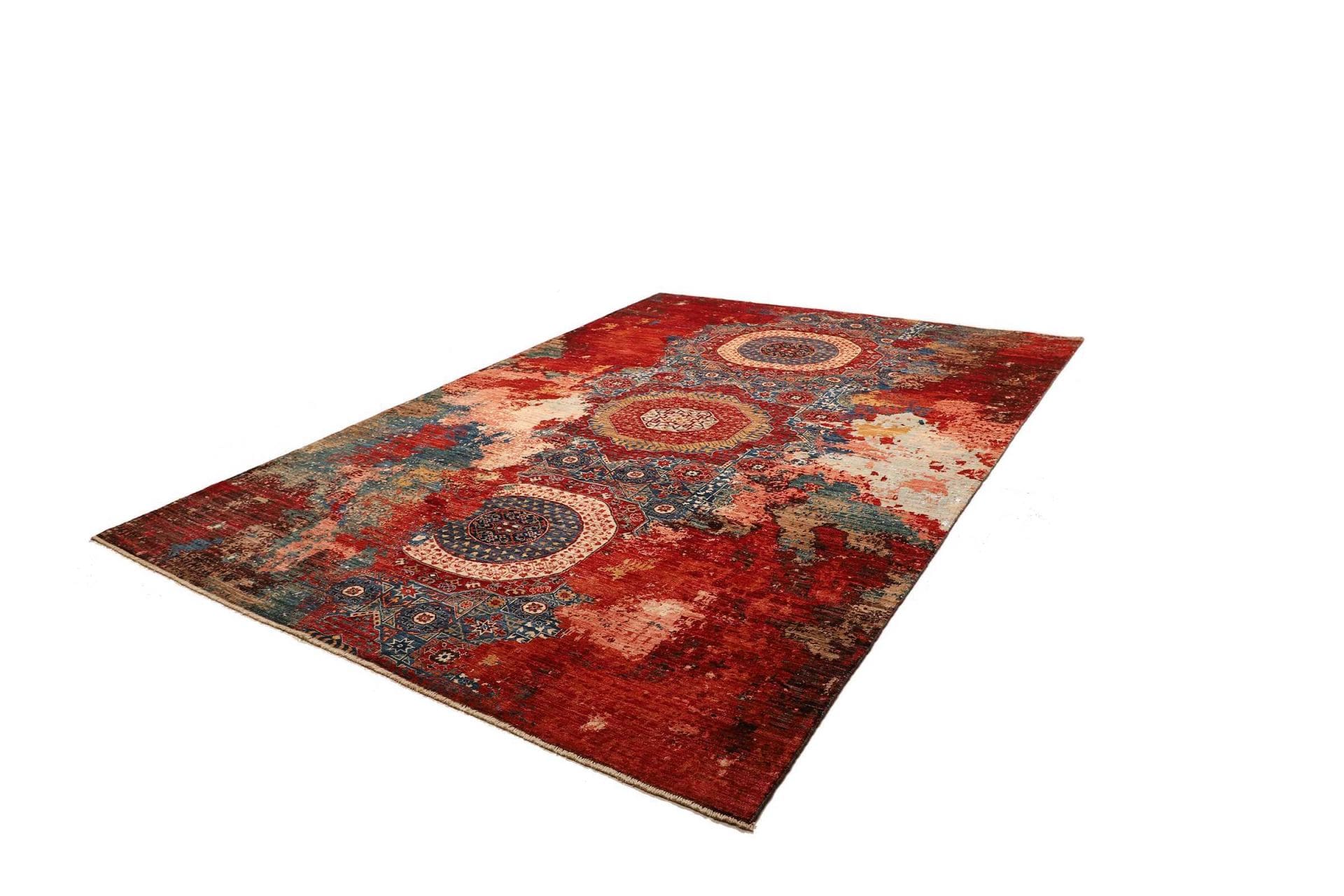 (Verkauft) Orientteppich Neo 249 x 345cm aus Hochlandwolle, handgeknüpft