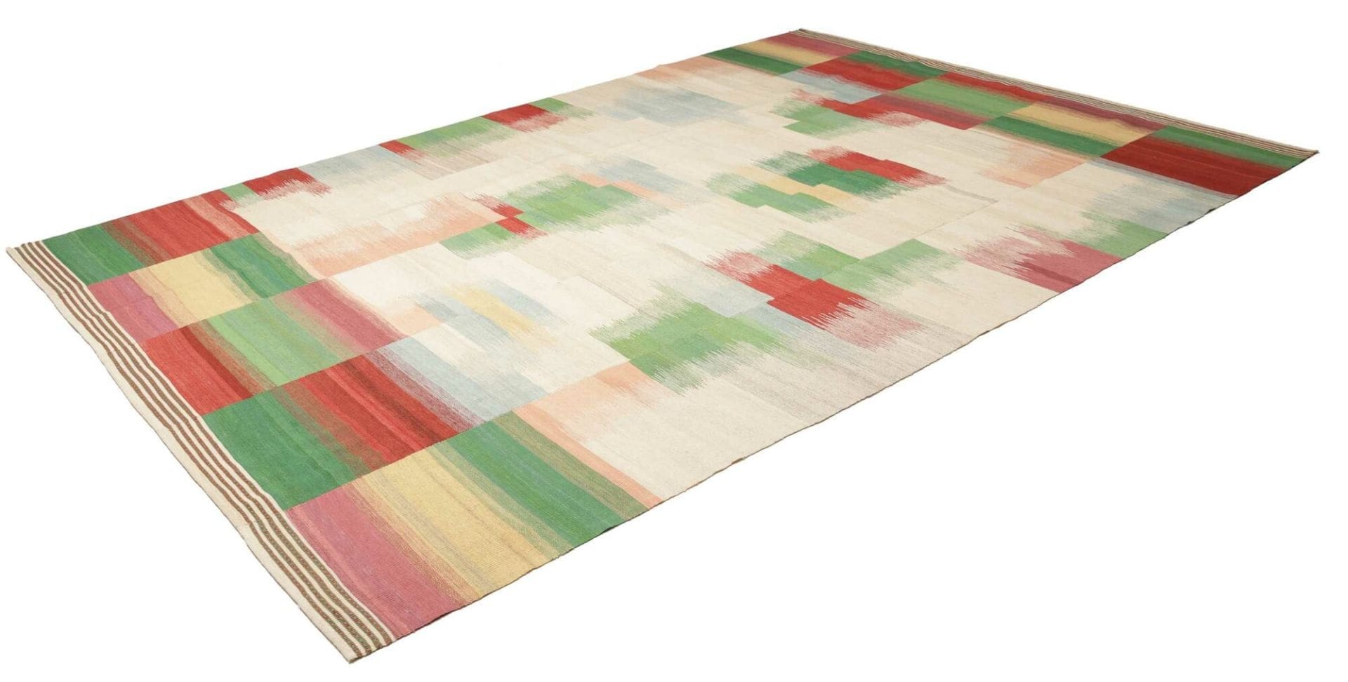 Kelim Neo 253 x 352 cm – Handgewebt, Rustikales Flair, Orientteppich