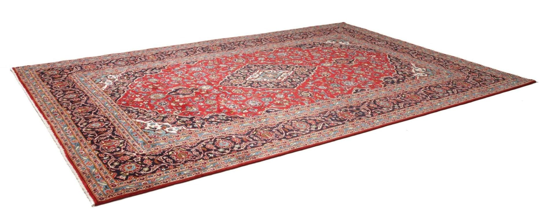 Kashan Teppich 250 x 353 cm - Handgeknüpft, Perserteppich
