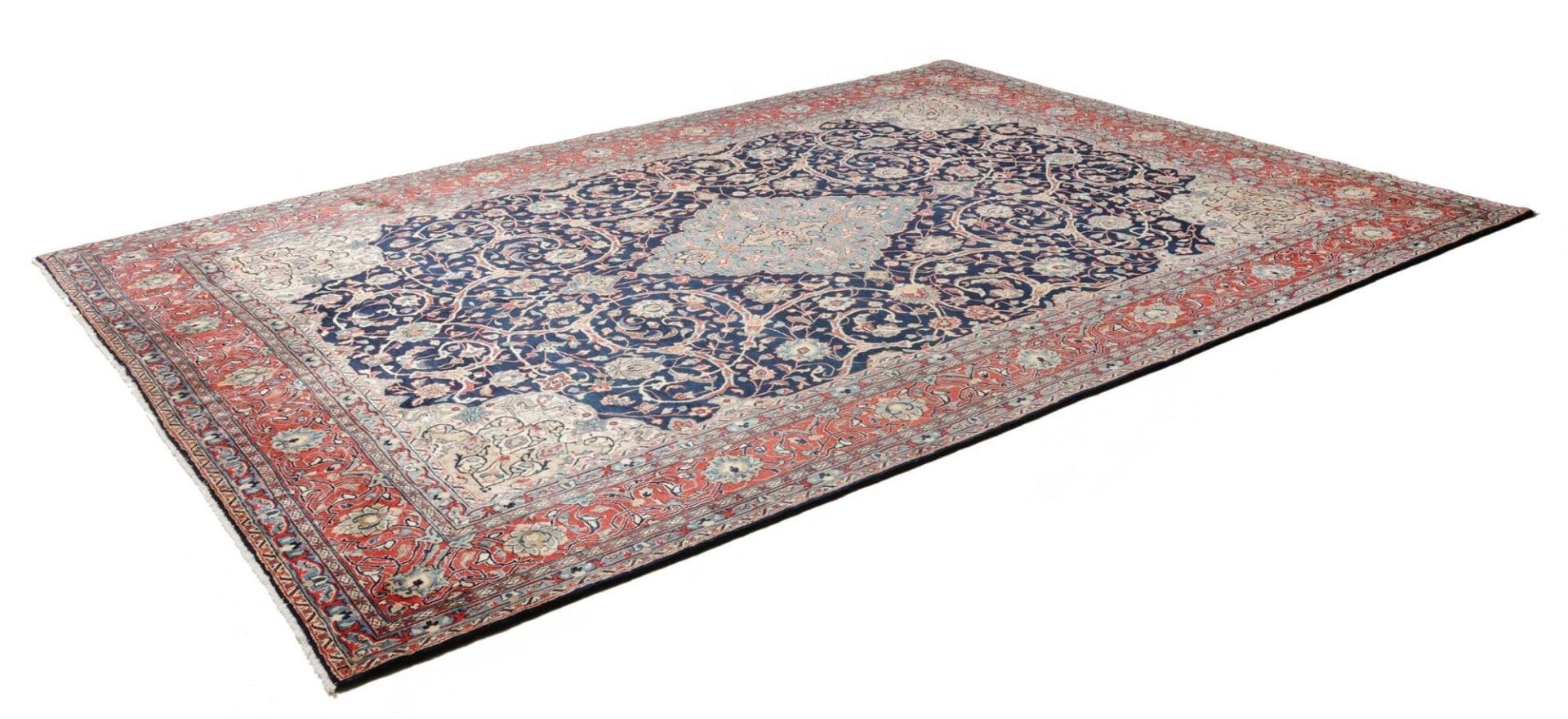 Sarough Teppich 258 x 350cm, Schurwolle, handgeknüpft, Perserteppich