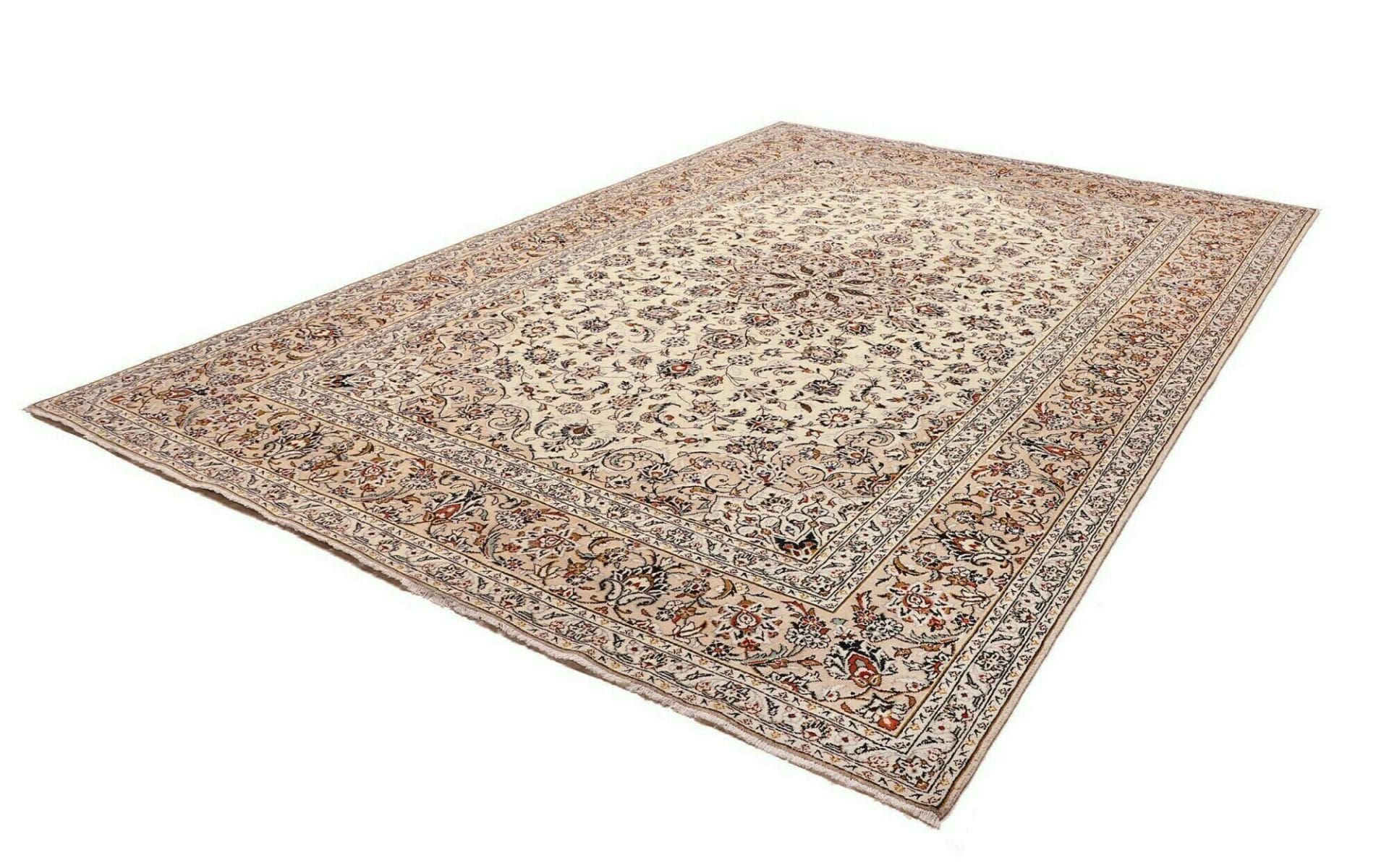Kashan Teppich 247 x 353 cm - Perserteppich handgeknüpft