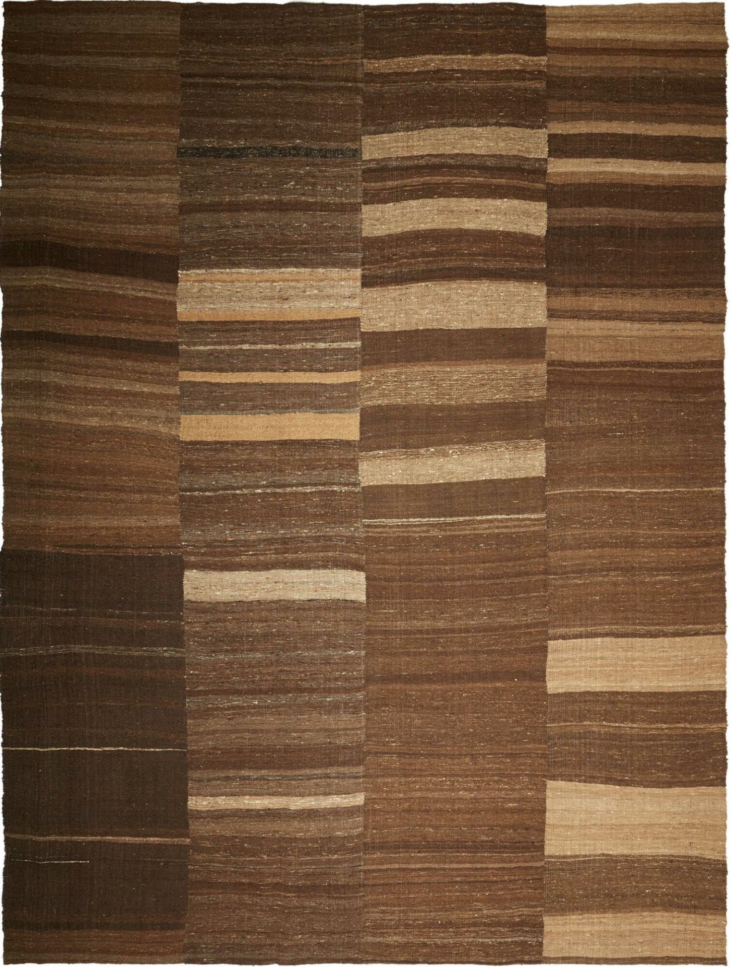 Kelim Teppich 273 x 362 cm - Rustikales Design, handgewebt