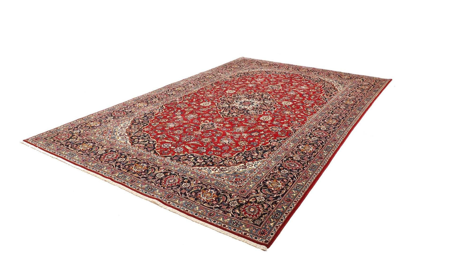 Kashan Teppich 245 x 366 cm | Handgeknüpft | Perserteppich