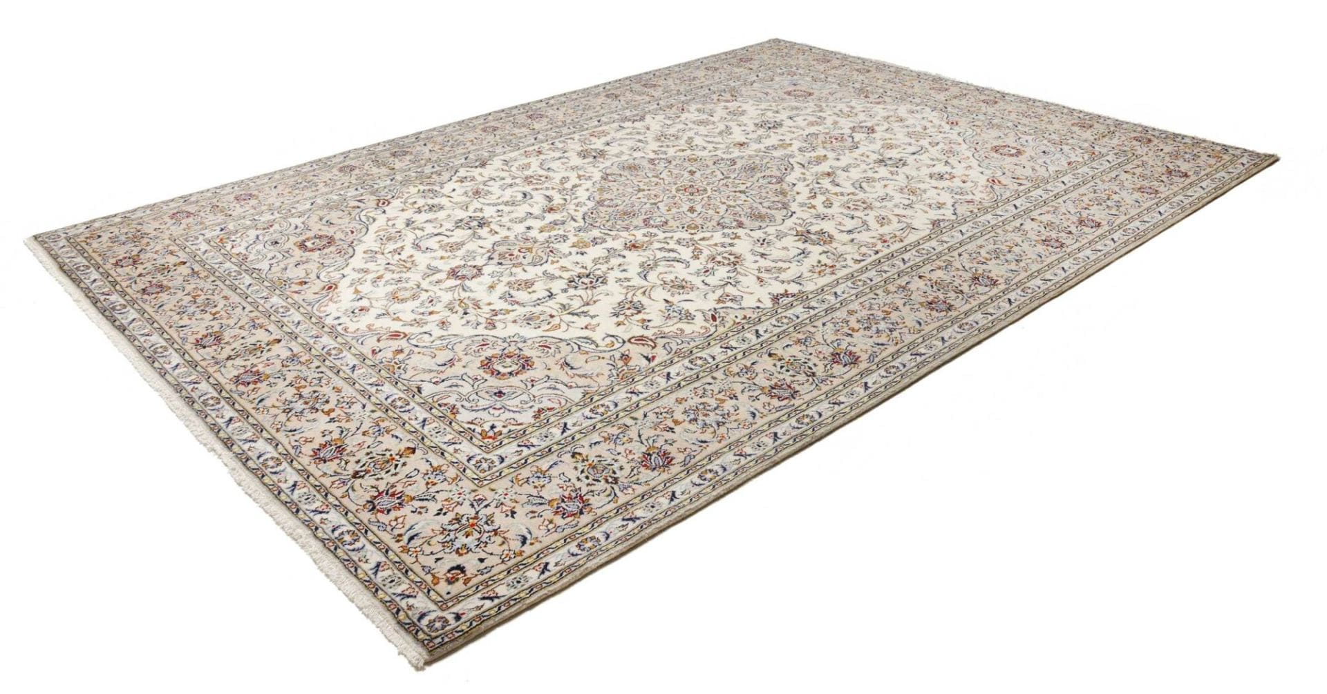 Kashan Teppich 246 x 350 cm - Handgeknüpft, Perserteppich