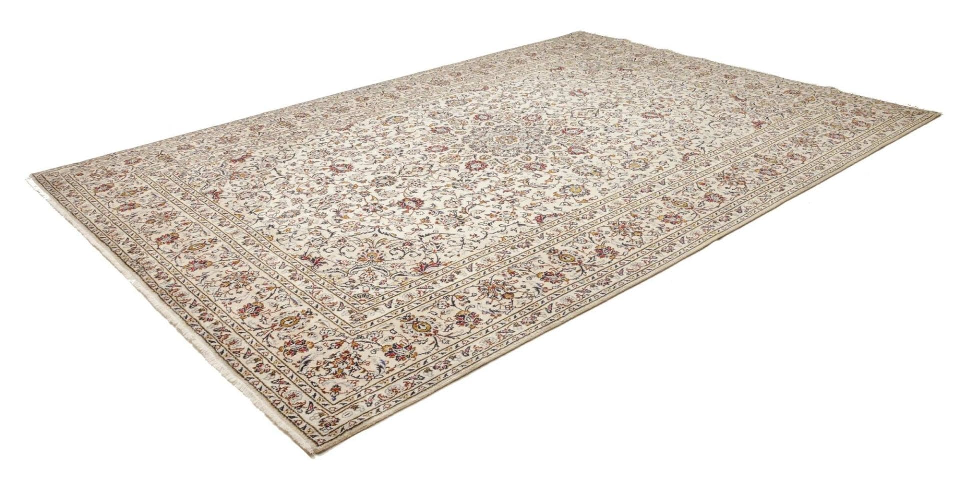 Kashan Teppich 251 x 358cm - Handgeknüpft, Perserteppich