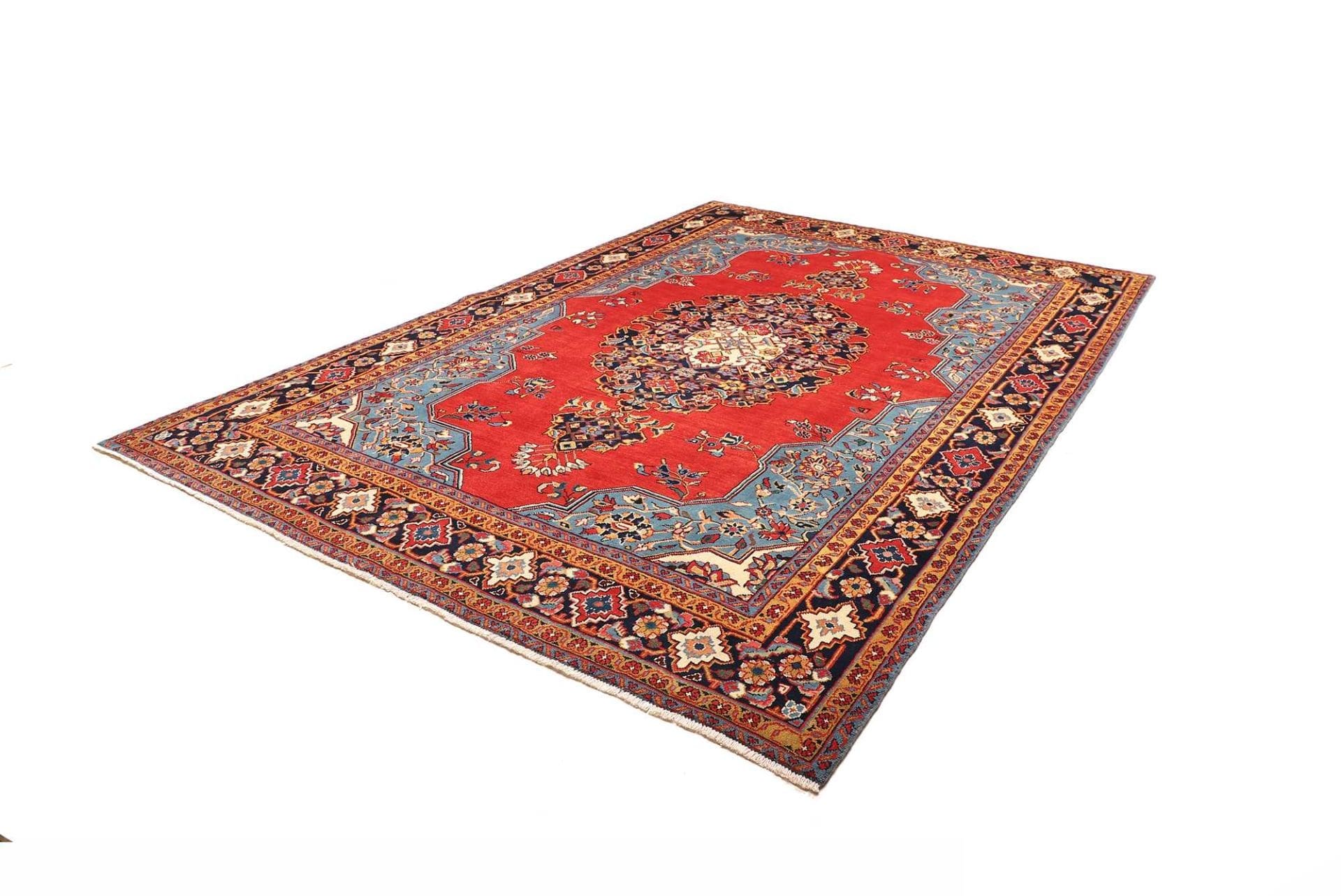 Wiss Orientteppich 241 x 343 cm, Schurwolle, handgeknüpft