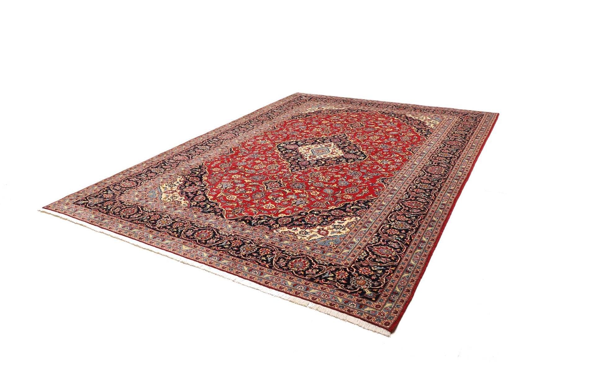 Kashan Teppich 260 x 348 cm - Perserteppich, handgeknüpft, Wolle