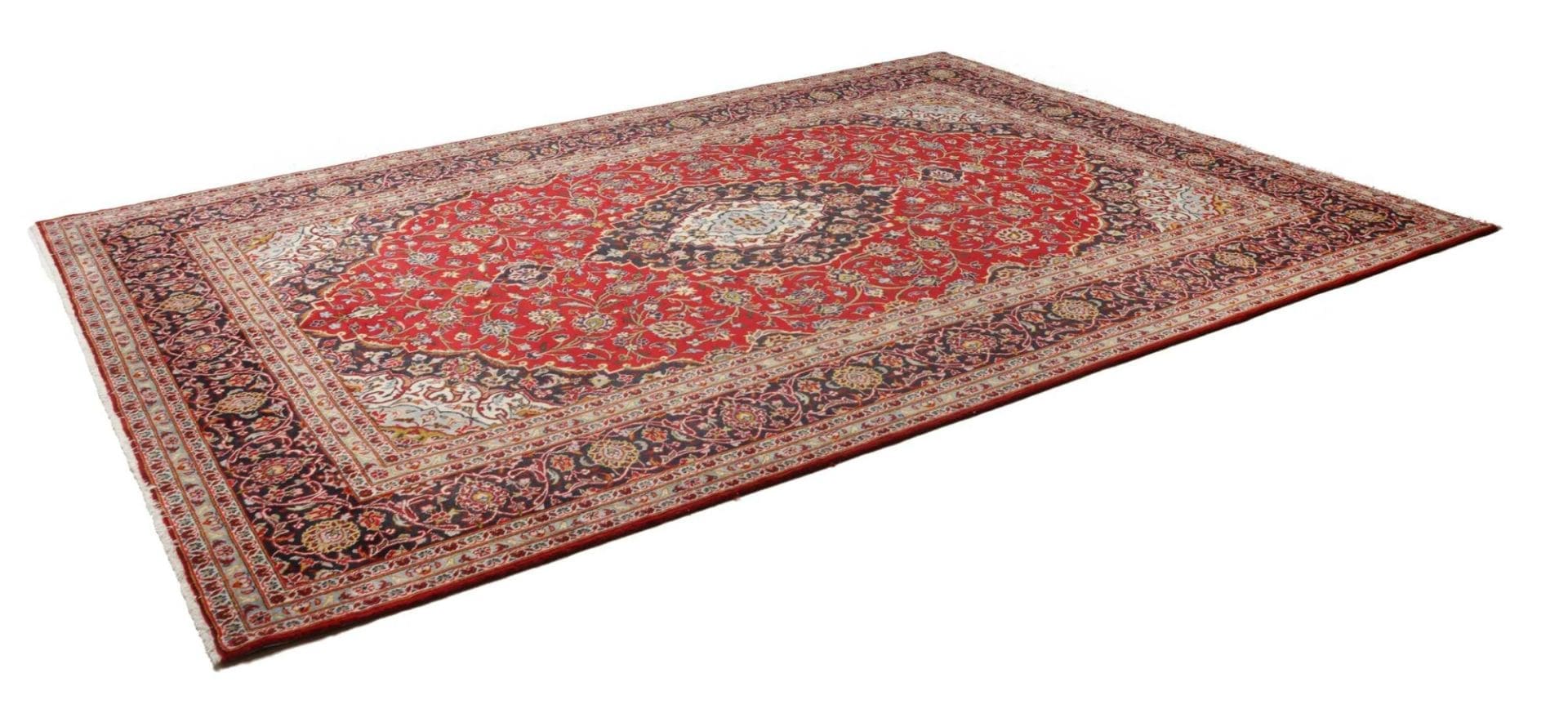 Kashan Teppich 248 x 345 cm – Handgeknüpft, Perserteppich