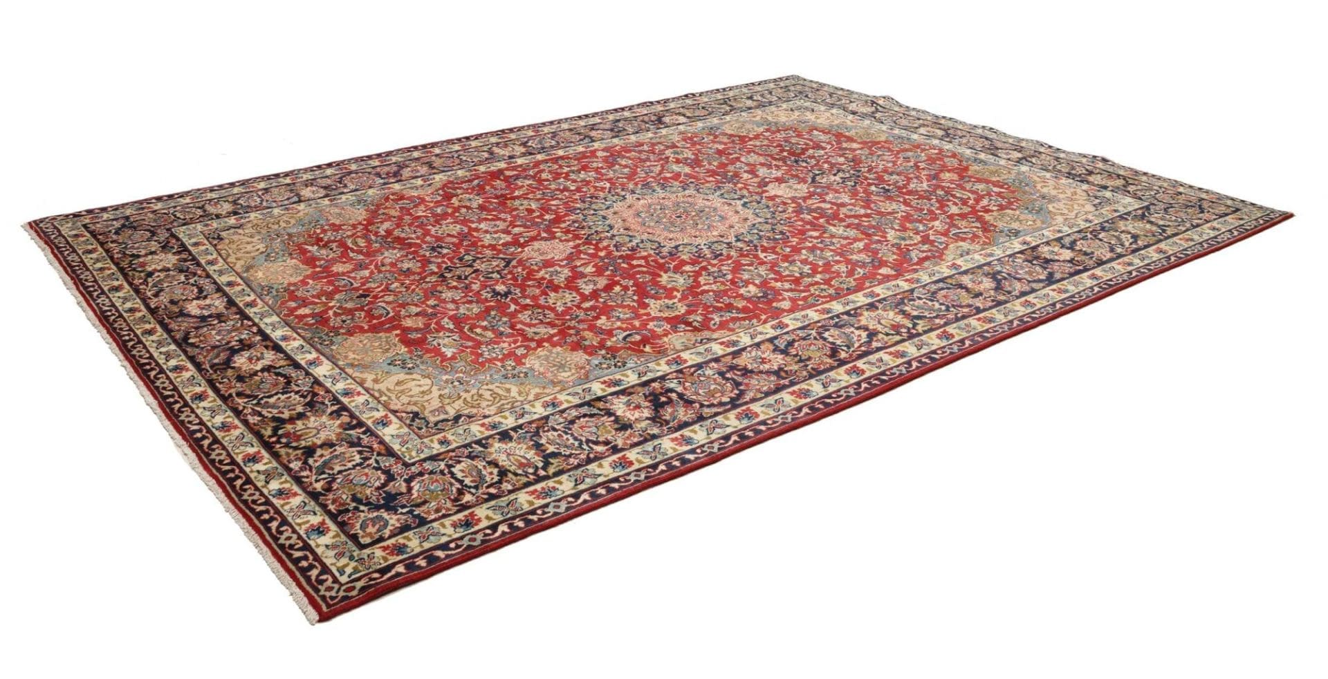 Najafabad Teppich 258 x 367cm, traditionelles Design, handgeknüpft, Perserteppich