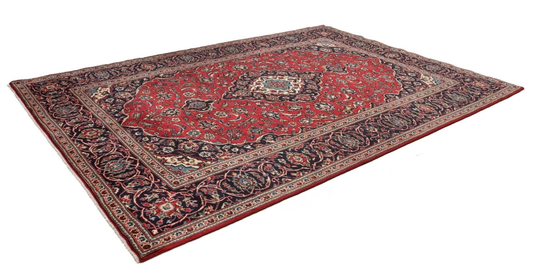 Kashan Teppich 249 x 345 cm – Handgeknüpft, Perserteppich