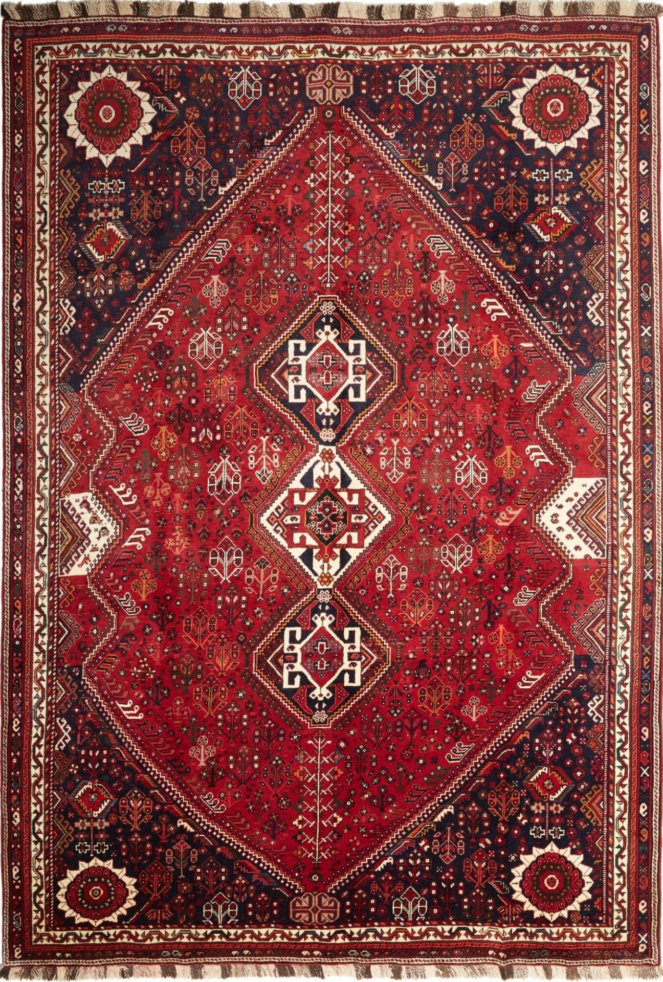Gashghai Orientteppich 230 x 328cm - Handgeknüpft, Nomadenstil