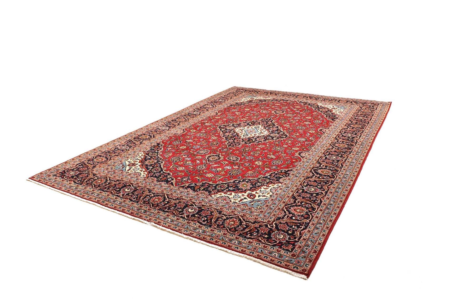 Kashan Teppich 253 x 367 cm - Handgeknüpft, Perserteppich