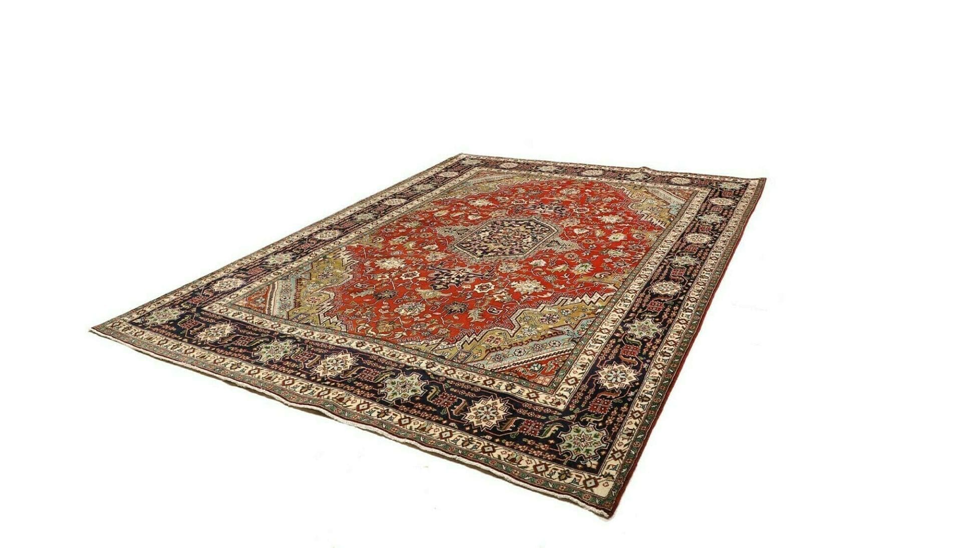 Orientteppich Täbriz 253 x 340cm - Handgeknüpft, Schurwolle, Mahi H1