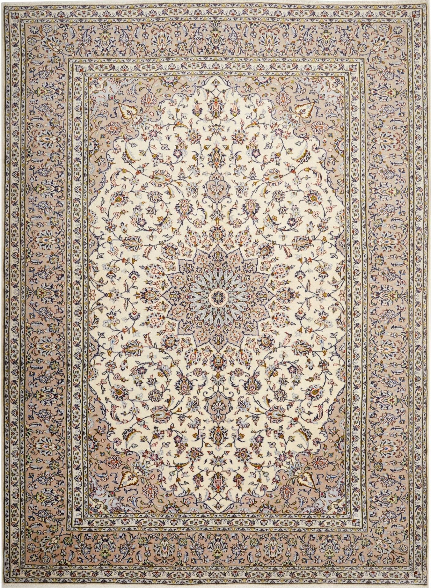 Kashan Teppich 251 x 340cm - Handgeknüpft, Perserteppich