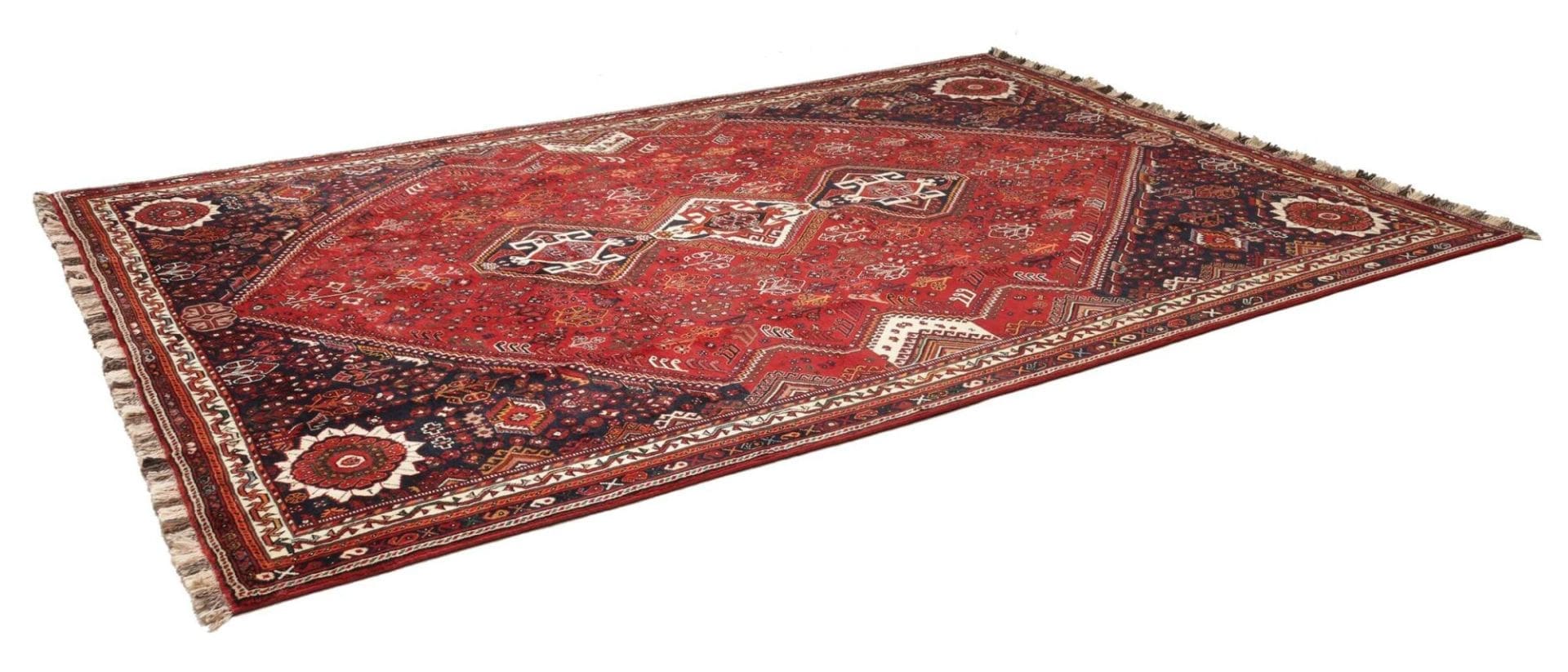 Gashghai Orientteppich 230 x 328cm - Handgeknüpft, Nomadenstil