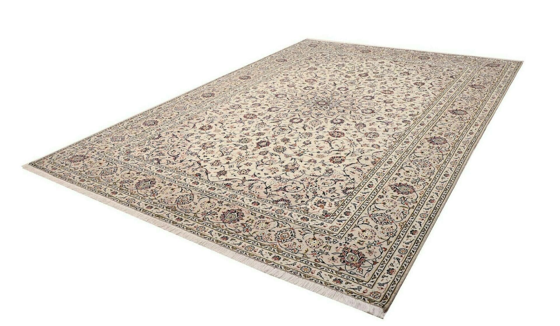 Kashan Teppich 243 x 340 cm – Handgeknüpft, Perserteppich, Schurwolle