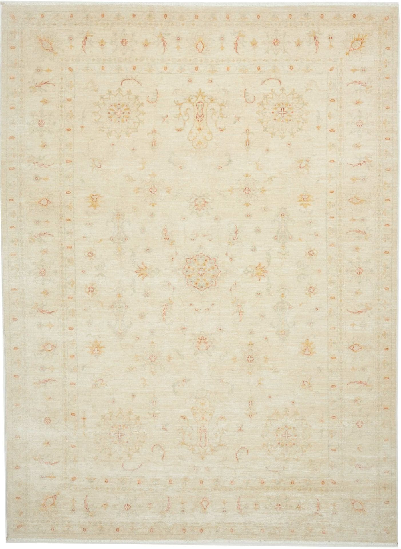 (Verkauft) Ziegler Orientteppich 211 x 282cm, handgeknüpft, Schurwolle